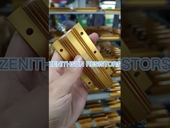 Gehuisveste de Weerstands Wirewound Voorlading van 150W 25R F Aluminium voor Militaire Industrie