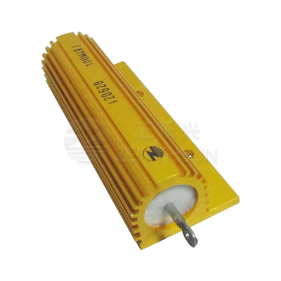 100W4R LED-belastingsweerstand Aluminium gehuisvest draadgewonden met chassismontage
