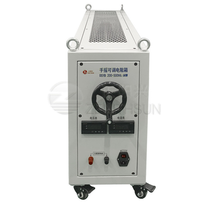 10kW 50 Ohm dat de Veranderlijke Bank van de Machtsweerstand met Handwiel glijdt