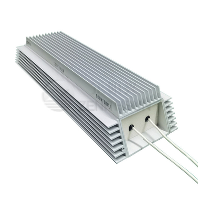 1500W de dynamische het Remmen Beklede Hoge Macht van het Weerstandsmetaal de Gekronkelde Weerstand van de 100 Ohmdraad