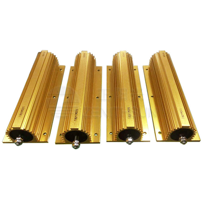 100W4R LED-belastingsweerstand Aluminium gehuisvest draadgewonden met chassismontage